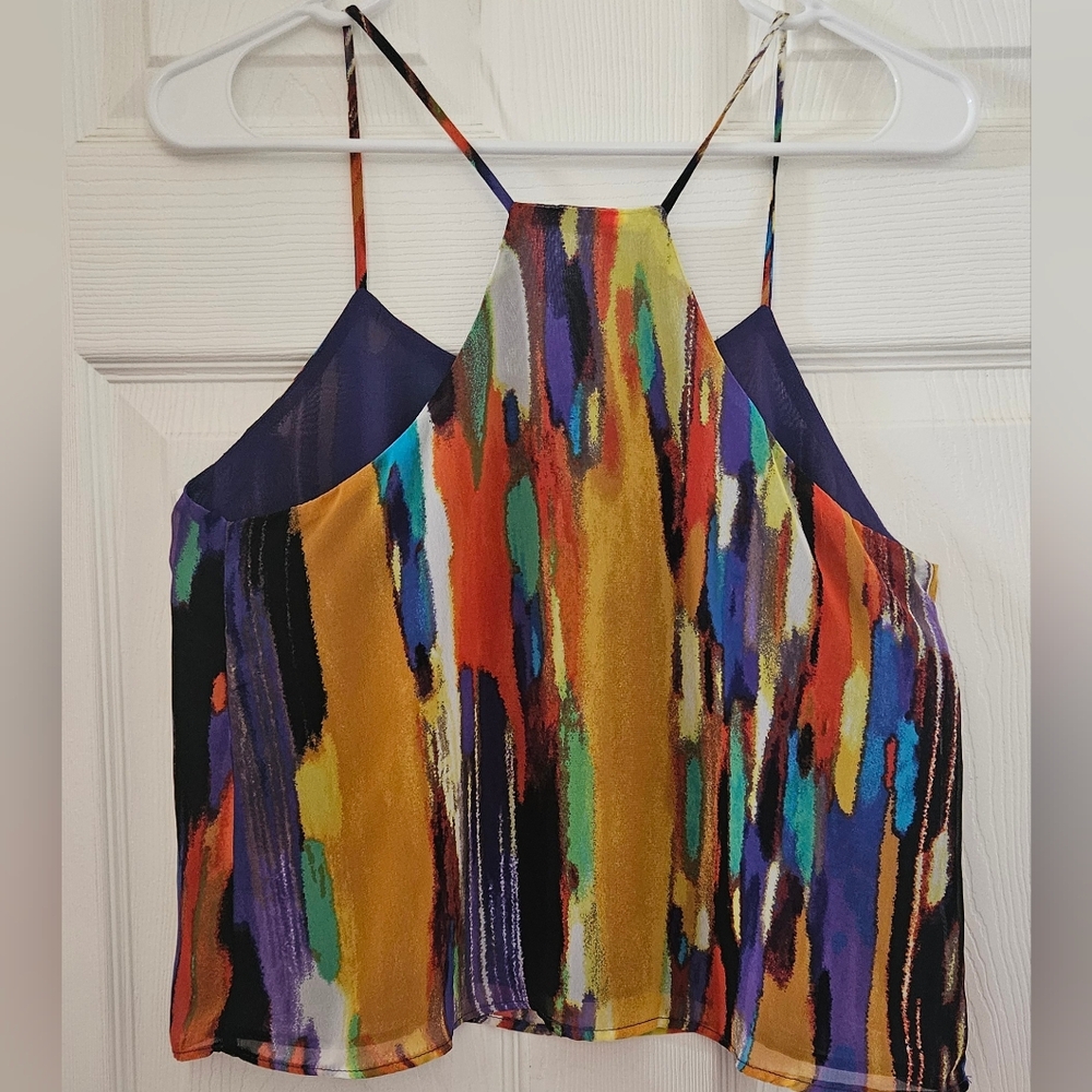 Mind Code Layered Crop Top - Picture 3 of 5